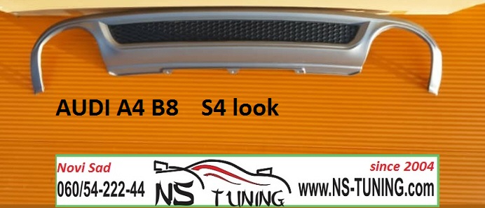 audi a4 b8 s6 look difuzor branika novi sad tuning servis auto beograd